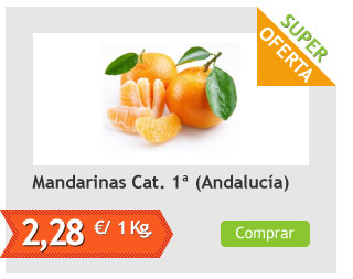 Mandarinas Cat. 1ª, el Kg (Andalucia)
