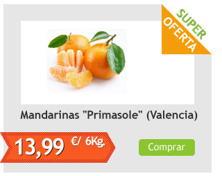 Mandarinas Primasole, Caja de 6 Kgs (Valencia)