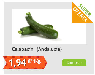 Calabacin, el Kg (Andalucía)