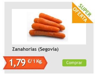 Zanahorias, el Kg (Segovia)