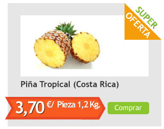 Piña Tropical, Pieza de 1,2 Kgs (Costa Rica)