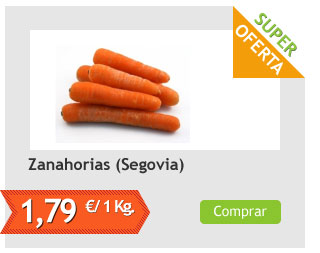 Zanahorias, el Kg (Segovia)