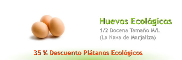 Huevos Ecológicos 1/2 Docena Tamaño ML La Nava de Marjaliza