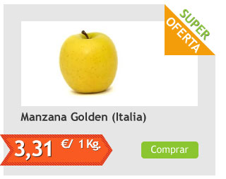 Manzana Golden, el Kg (Italia)