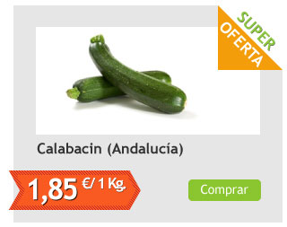 Calabacin, el Kg (Andalucía)