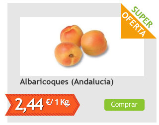 Albaricoques, el Kg (Andalucía)