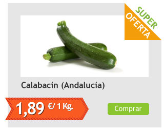 Calabacin, el Kg (Andalucía)
