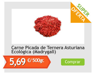 Carne Picada de Ternera Asturiana Ecológica
