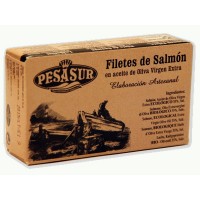 Filetes de Salmón en Aceite...