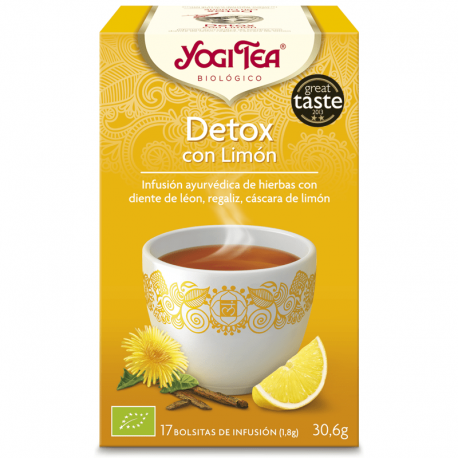 Yogi Tea Detox con Limón 17 x 1.8 Gr (Yogi Tea)