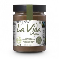 Crema de Chocolate con Avellanas Vegana 270 Gr (La Vida Vegan)