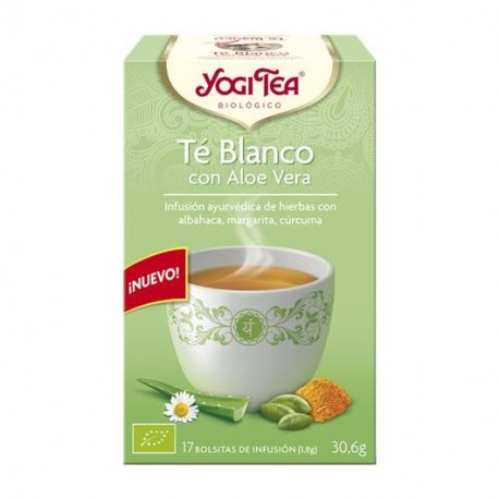 Yogi Tea Té Blanco y Aloe Vera 17 x 1.8 Gr (Yogi Tea)