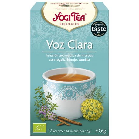 Yogi Tea Voz Clara 17 x 1.9 Gr (Yogi Tea)