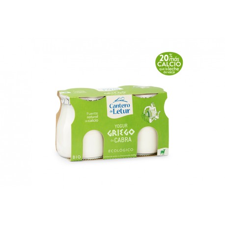 Yogur Griego de Cabra 2 x 125 Gr (Cantero de Letur)