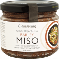 Mugi Miso No Pasteurizado 300 Gr (Clearspring)