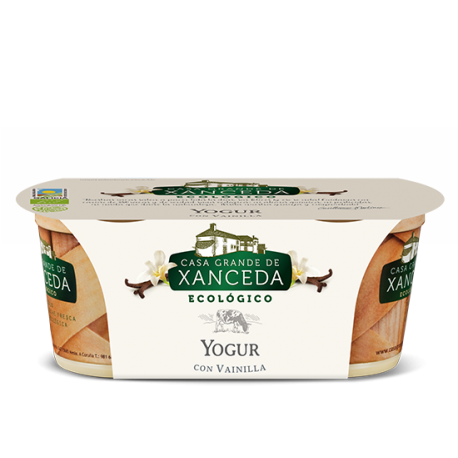Yogur con Vainilla 2 x 125 Gr (Casa Grande de Xanceda)