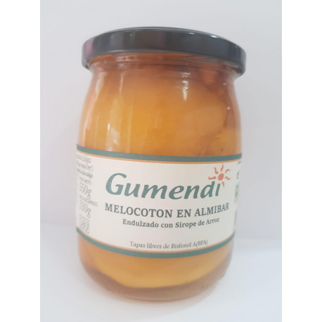 Melocotón en Almíbar 550 Gr (Gumendi) Melocotón en Almíbar 550 Gr (Gumendi)