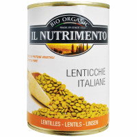 Lentejas Cocidas Sin Sal 400 Gr (Nutrimento)