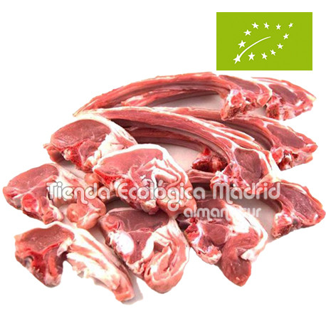 Chuletitas de Cordero Lechazo Ecológico, Pack 0,5 Kgs (Las Hazas)