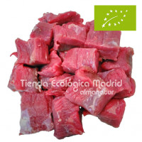 Carne de Ternera Asturiana Ecológica para Guisar, Pack 0,5 Kgs (Bioastur)