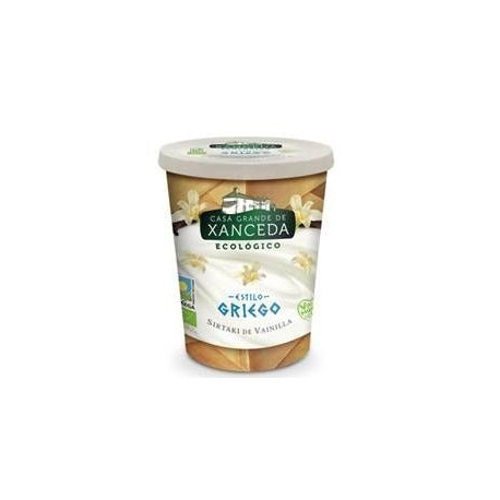 Yogur Griego Sirtake de Vainilla 400 Gr (Casa Grande de Xanceda)