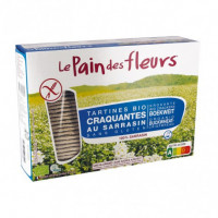 Pan de Flores de Trigo Sarraceno Sin Sal 300 Gr  (Le Pain des Fleurs)