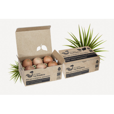 Huevos Ecológicos 1/2 Docena (La Pradera) Huevos Ecológicos 1/2 Docena (La Pradera)