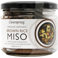 Genmai Miso No Pasteurizado 300 Gr (Clearspring)