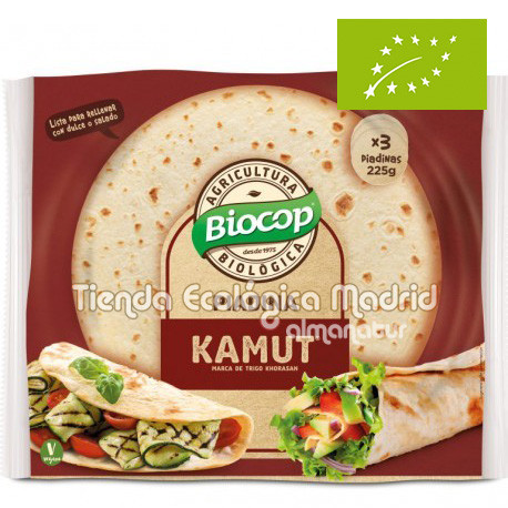 Piadina de Kamut 225 Gr (Biocop) Piadina de Kamut 225 Gr (Biocop)