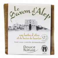 Pastilla de Jabón de Alepo 12% y Laurel 200 Gr (Douce Nature)