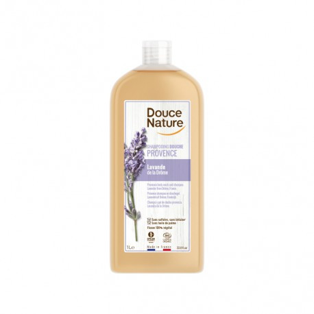 Champú Gel Ducha Lavanda 1 L (Douce Nature)