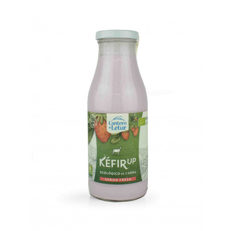 Kéfir Up de Cabra sabor Fresa 500 Ml (Cantero de Letur)