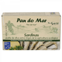 Sardinas en Aceite de Oliva y Limón 120 Gr (Pan do Mar)