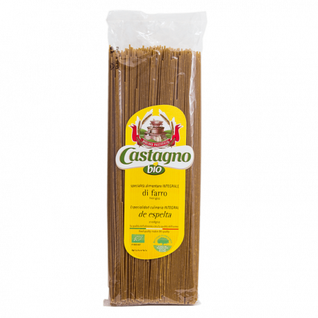 Espaguetis de Espelta Integral 500 Gr (Castagno)