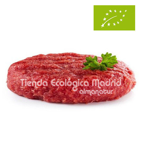 Súper Hamburguesa de Ternera Asturiana Ecológica, Unidad 200 Gr