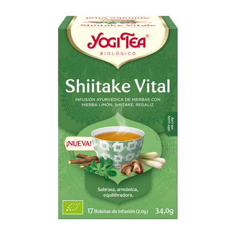 Yogi Tea Shiitake Vital 17 x 2 Gr
