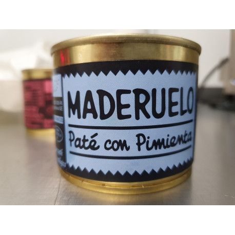 Pate a las 3 Pimientas 200 Gr (Maderuelo)