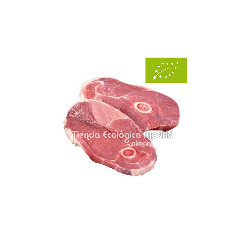 Chuletas de Pierna de Cordero Ecológicas, Pack 0,5 Kg