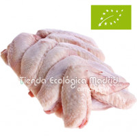 Alas de Pollo Ecológico sin Punta, Pack 0,5 Kg (Viube)