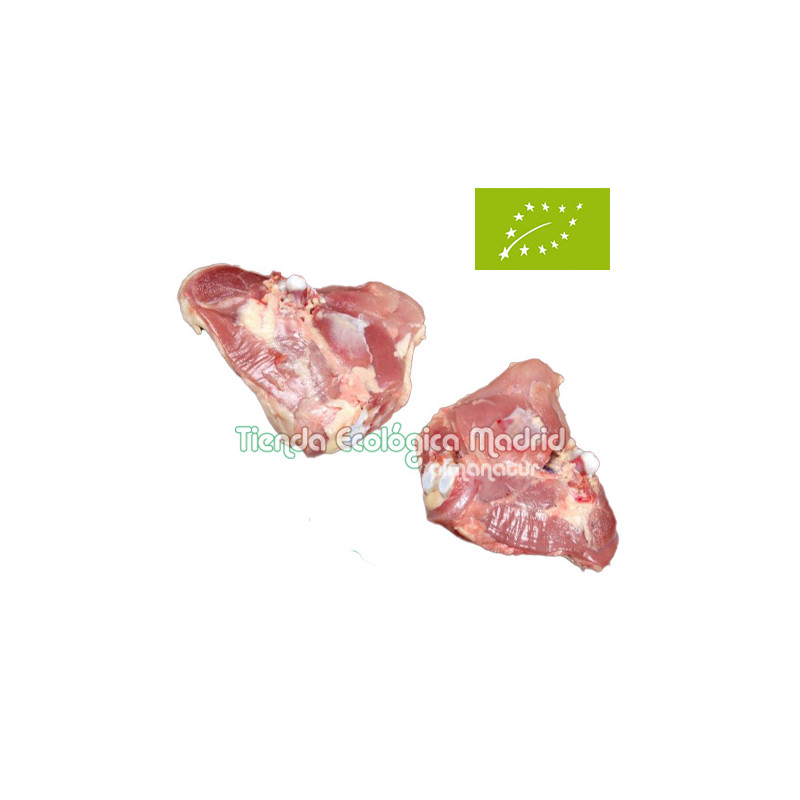 Contramuslos de Pollo Ecológico con Hueso, Pack 0,5 Kg