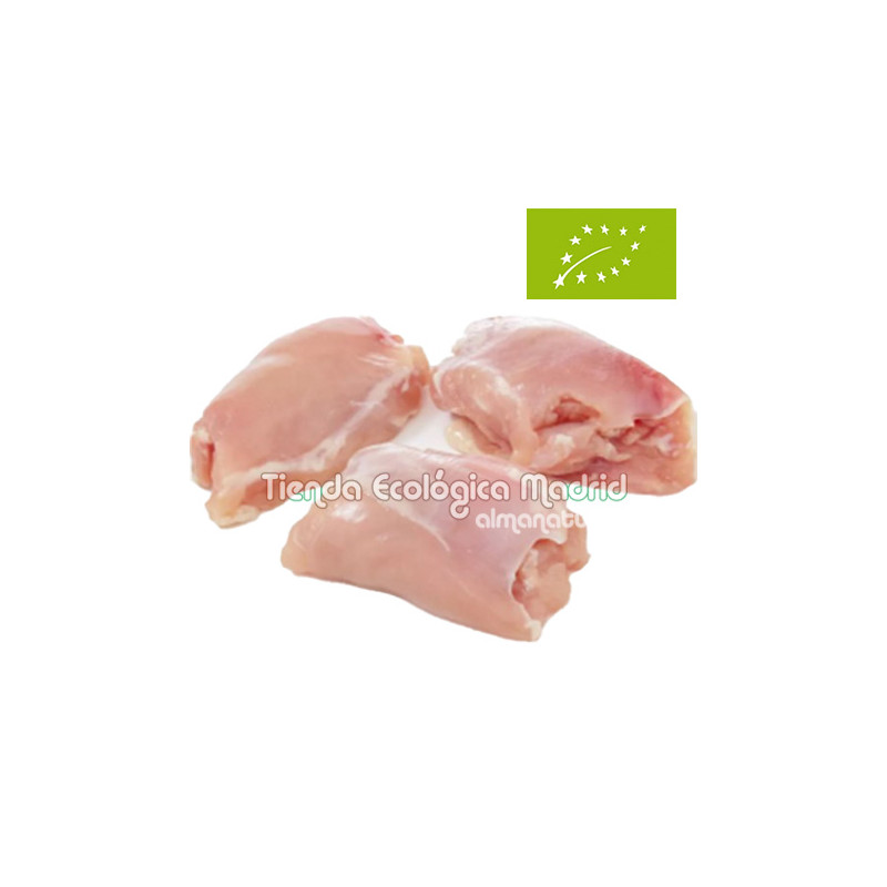 Contramuslos de Pollo Ecológico sin Hueso, Pack 0,4 Kg