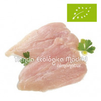 Pechuga de Pollo Ecológico Fileteada, Pack 0,4 Kg (Viube)