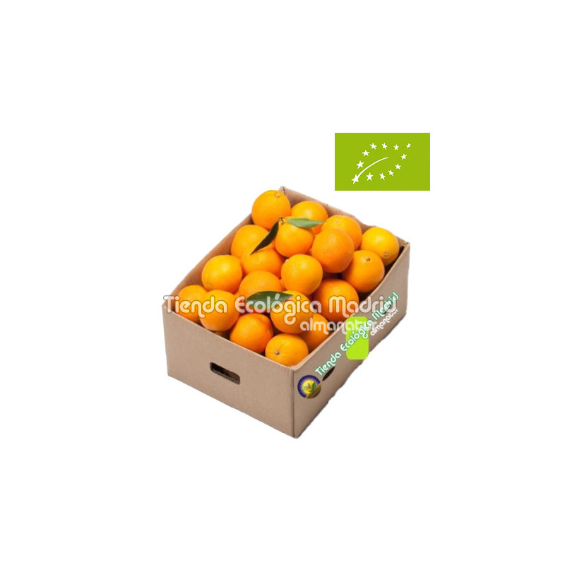 Naranjas de Zumo Ecológicas, Caja 6 Kgs (Valencia)