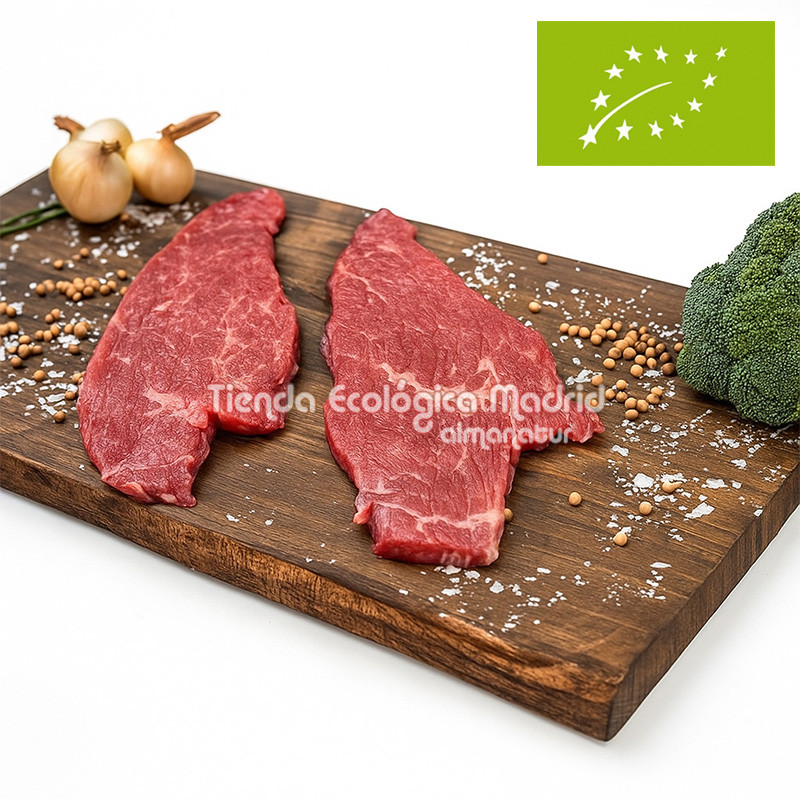 Filetes de Ternera Ecológica ANGUS, Pack 0,5 Kg (Organiq)
