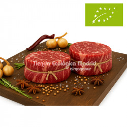 Medallones de Solomillo de Ternera Ecológica WAGYU, Pack 200 Gr (Organiq)