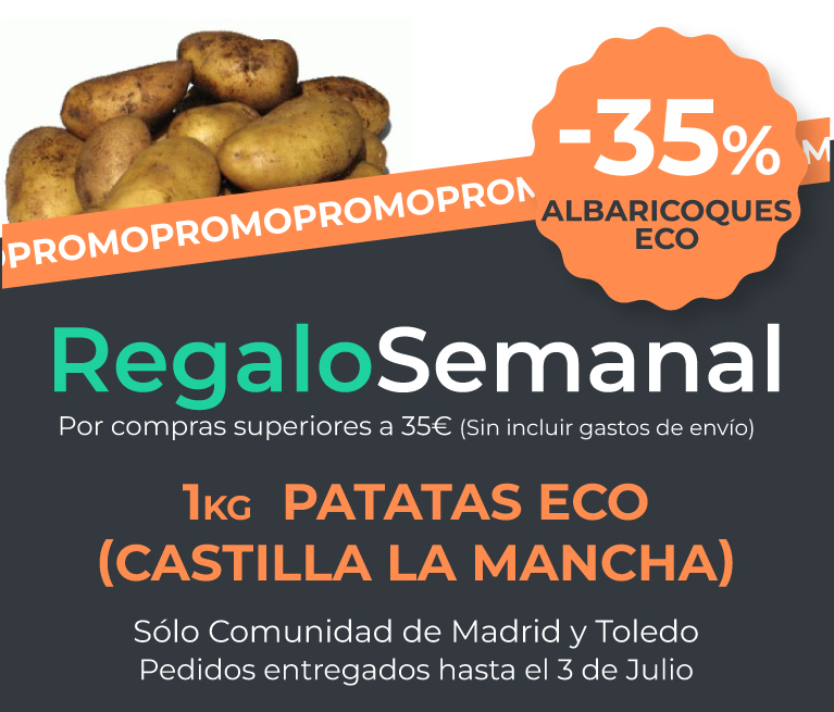 Regalo semanal de fruta ecologica