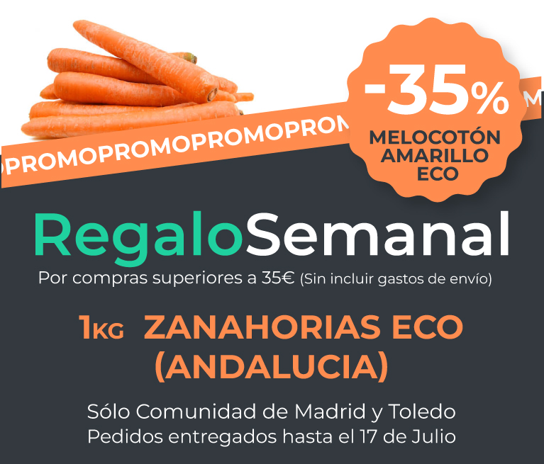 Regalo semanal de fruta ecologica