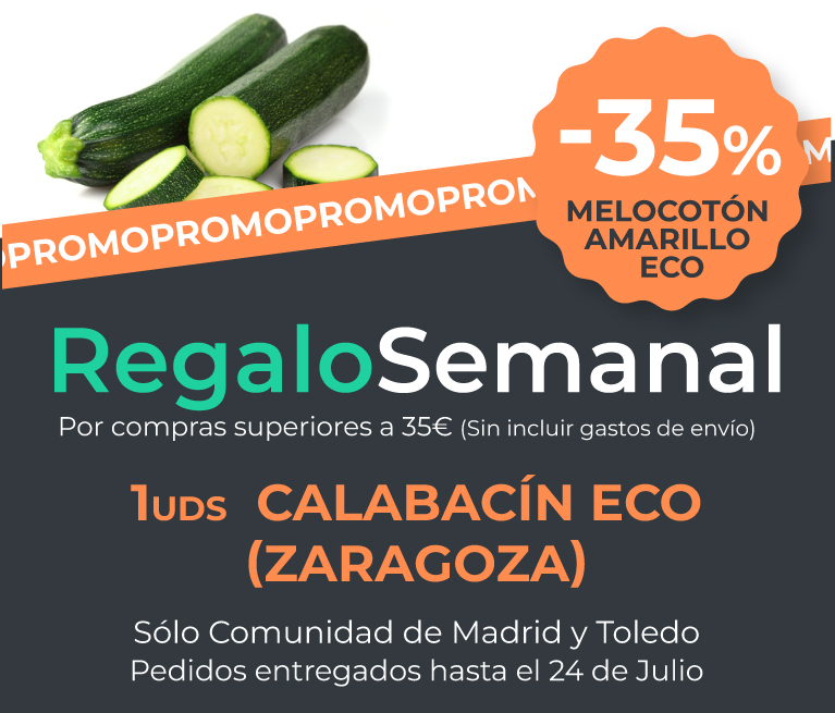 Regalo semanal de fruta ecologica