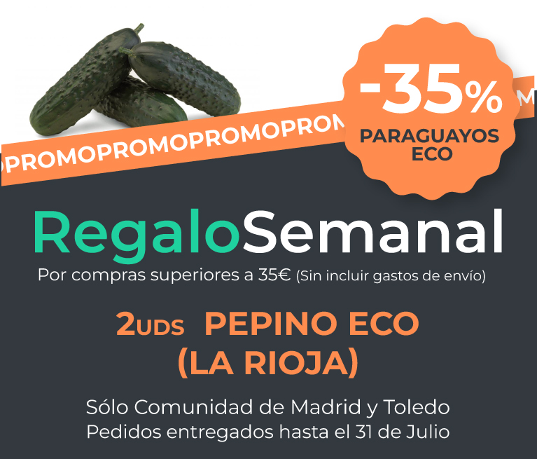 Regalo semanal de fruta ecologica