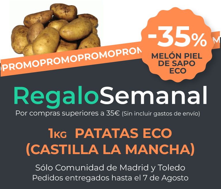 Regalo semanal de fruta ecologica